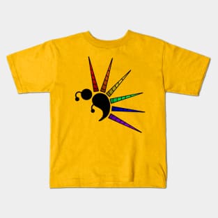 Unicorn Horns Semicolon Butterfly Kids T-Shirt